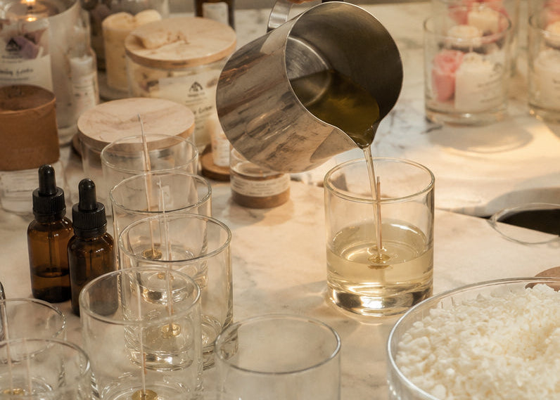 candle making