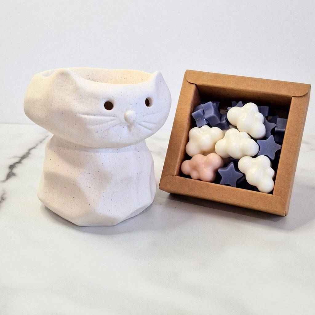 Milo the Cat Wax Burner