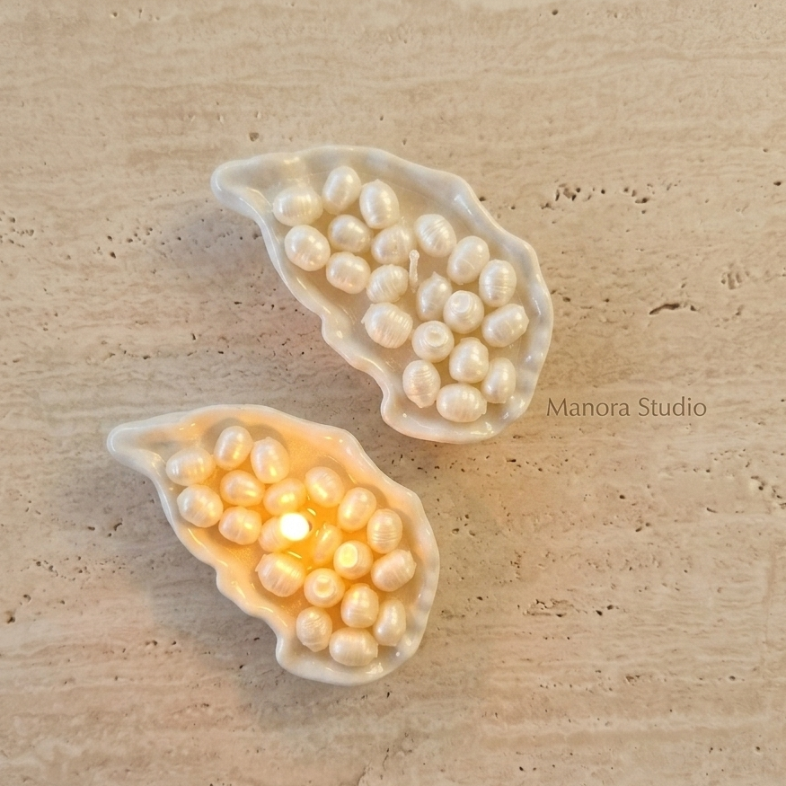 Pearl Shell Candle